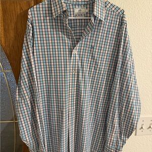 Southern Tide Multicolor Plaid Button Down Shirt